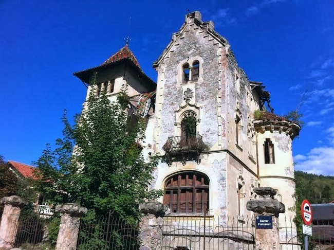 Can Roig, propietat del Dr. Emerencià Roig a Camprodon