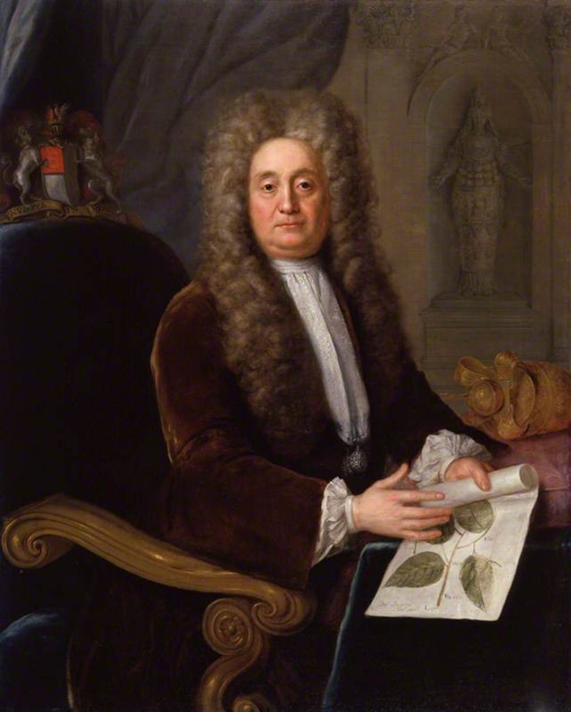 Retrat de sir Hans Sloane el 1736 per Stephen Slaughter, a la National Portrait Gallery