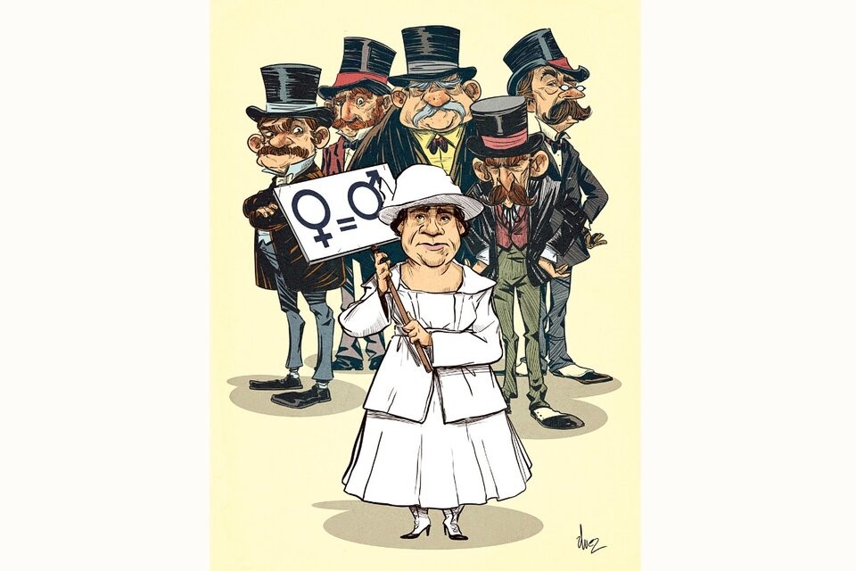 Resum humorístic del programa de Julieta Lanteri: Mateixos drets i deures per homes i dones