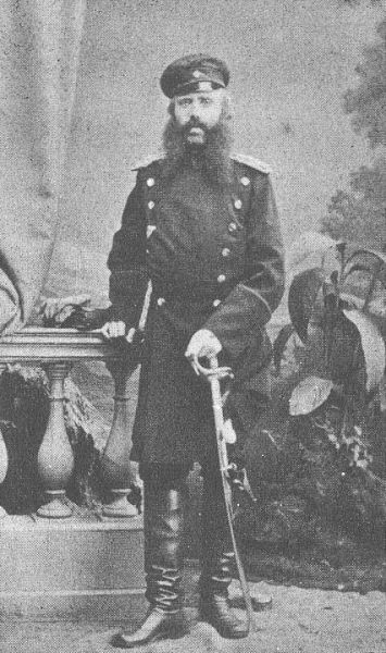 Richard von Volkmann vestit amb uniforme militar