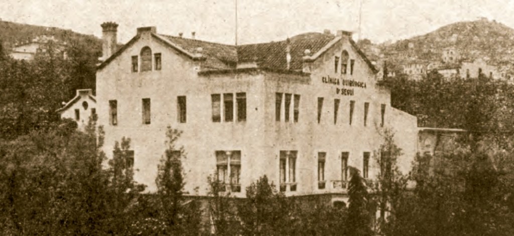 Clínica del Dr. Seguí al carrer de la Salut