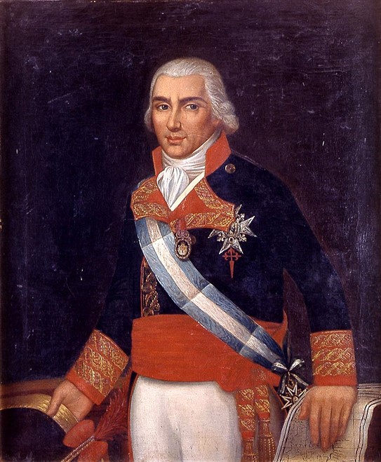 Federico Gravina (1756-1814), capità general de la Reial Armada Espanyola, ferit a la batalla de Trafalgar