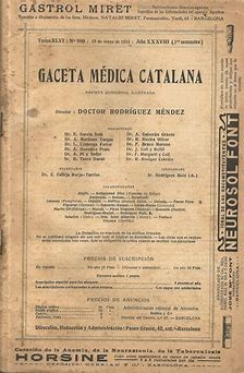Gaceta Médica Catalana