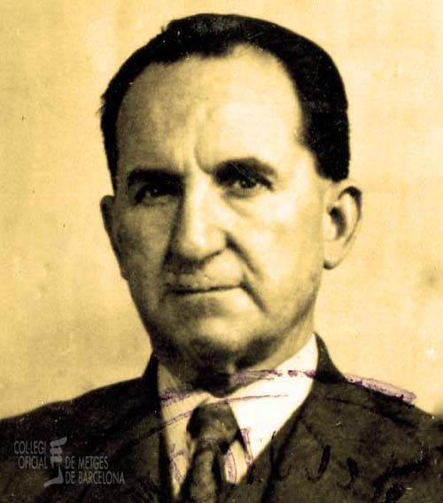 Ramon San Ricart, retrat lliurat al Col·legi Oficial de Metges de Barcelona el 1939