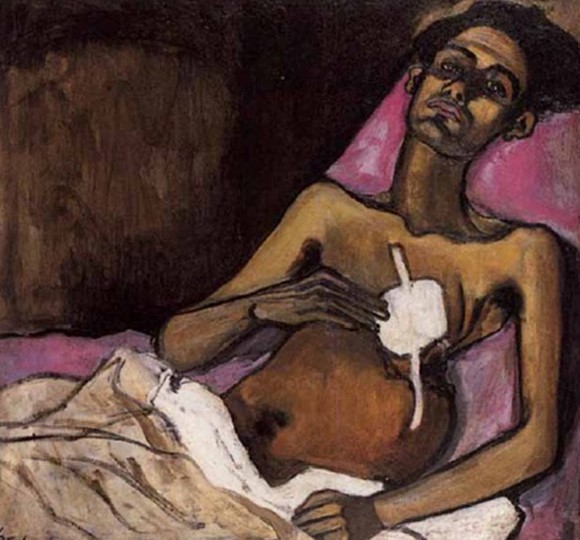 Alice Neel, “TB Harlem”, 1940.
Oli sobre tela, National Museum of women