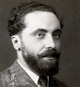 Fotografia entregada per Wenceslau Dutrem i Domínguez al Col·legi de Metges, quan s'hi va inscriure un cop ja disposava del títol de metge