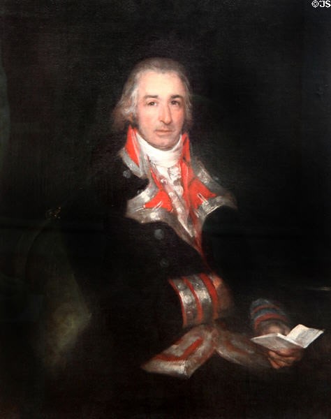 Josep Queraltó pintat per Goya el 1802