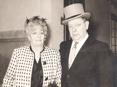 Dr. Soler Roig amb la seva esposa