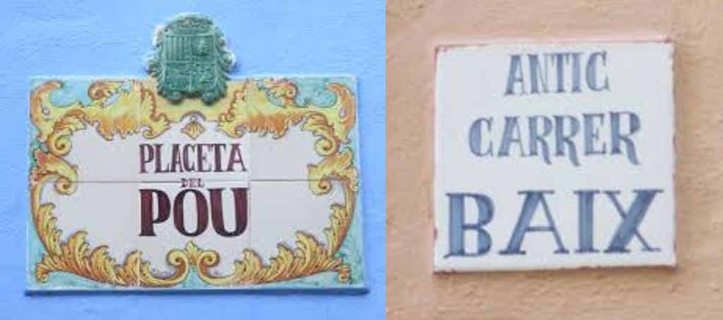 Noms de carrer populars i antics