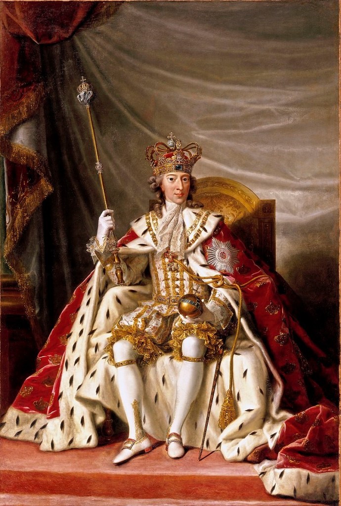 El rei Christian VII de Dinamarca