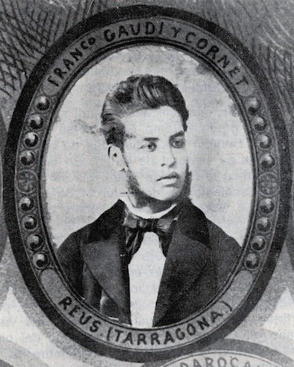 Francesc Gaudí a l'orla de la seva promoció de 1875