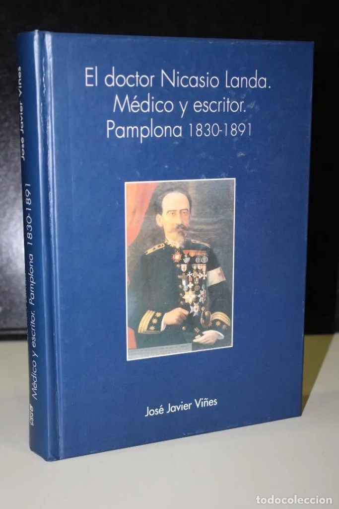 Biografia del Dr. Landa editada pel govern navarrès