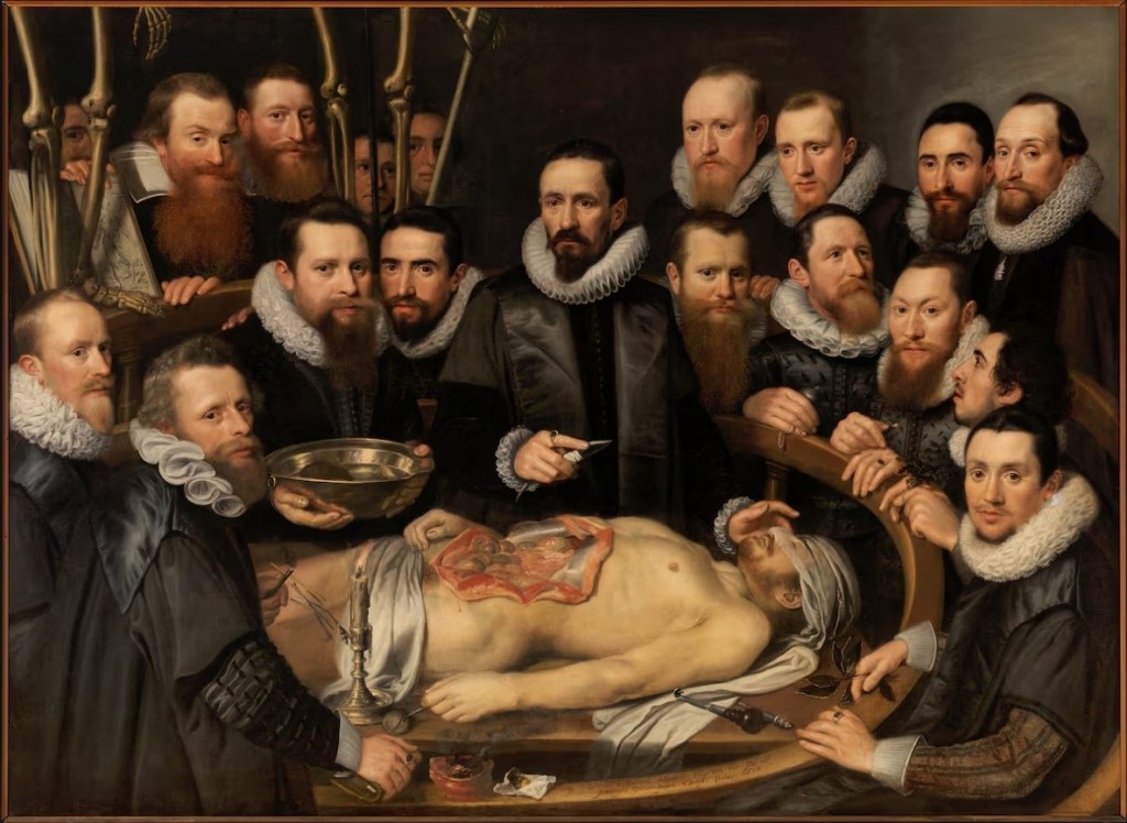 Lliçó d'anatomia de Michiel van Mierevelt, el 1617