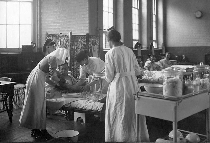 Sala de l'hospital del carrer Endell
