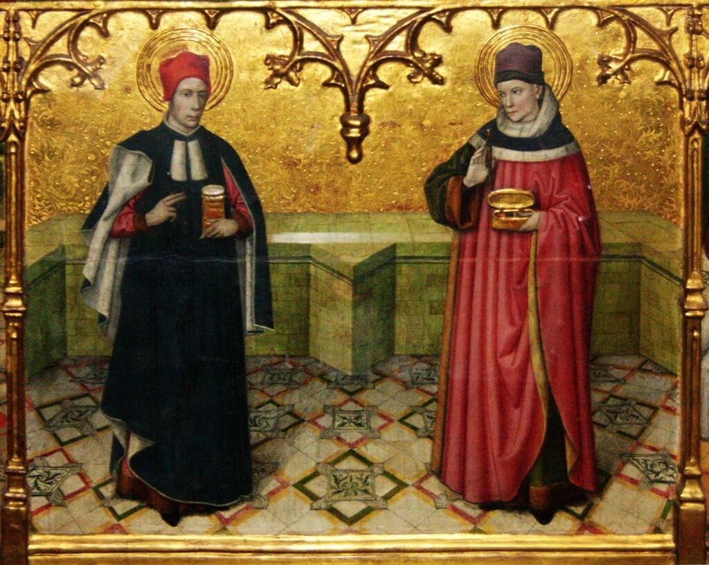 Sants Cosme i Damià, patrons dels metges