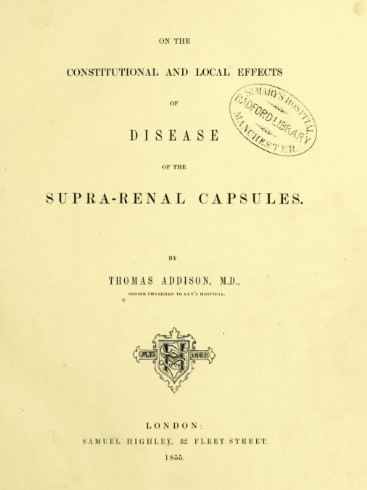 Llibre sobra malalties suprarenals