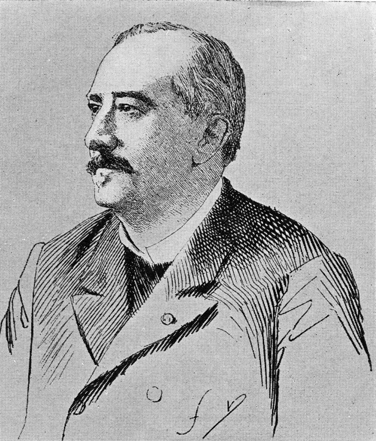 Foto de Fournier de jove, quan era ajudant del professor Ricord