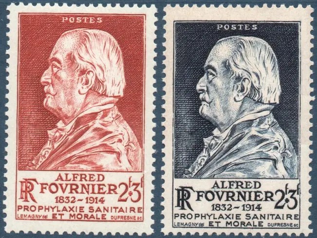 Segells en homenatge, emesos 32 anys després de la mort de Fournier
