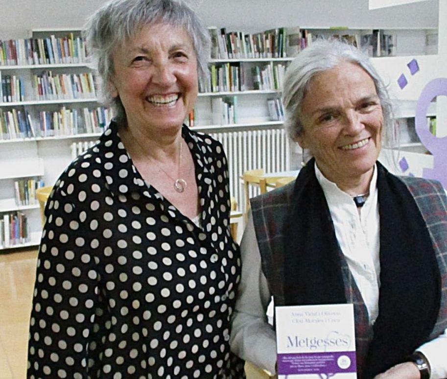 Les Dres. Cloti Morales (esquerra) i Anna Vidal (dreta), autores del llibre.