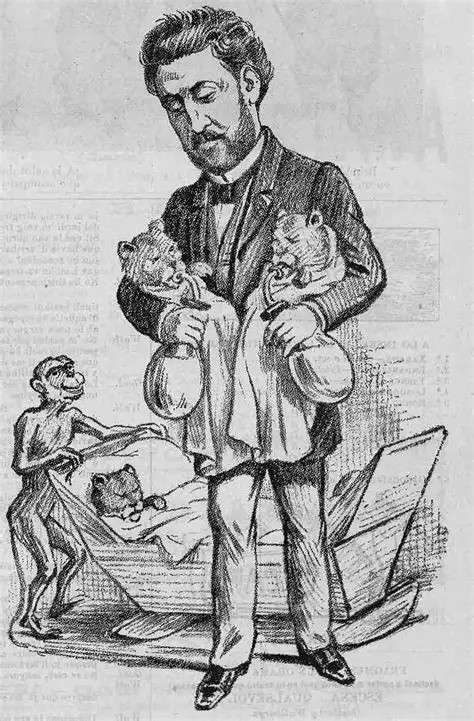 Dibuix al·legòric del Dr. Darder del Museu de Banyoles