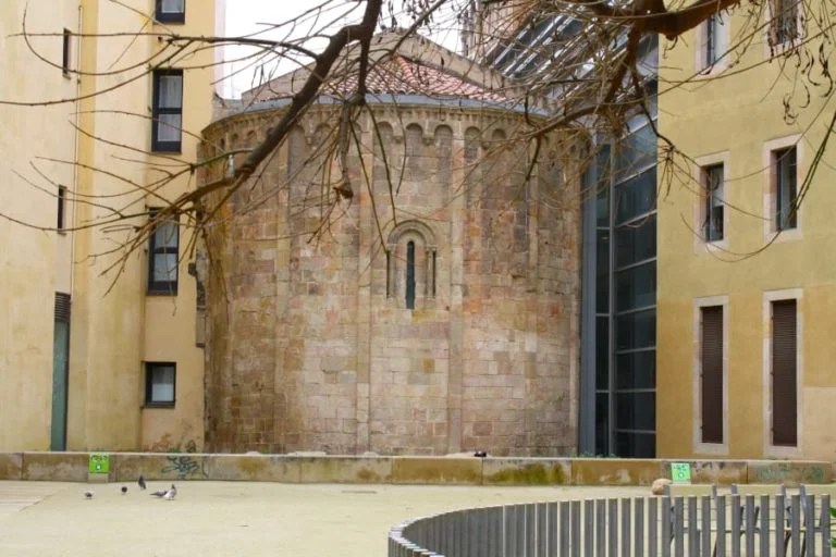 Àbsida de l'església de Sant Llàtzer