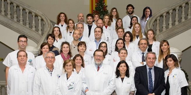 El Dr. Bruix i el seu equip de col·laboradors