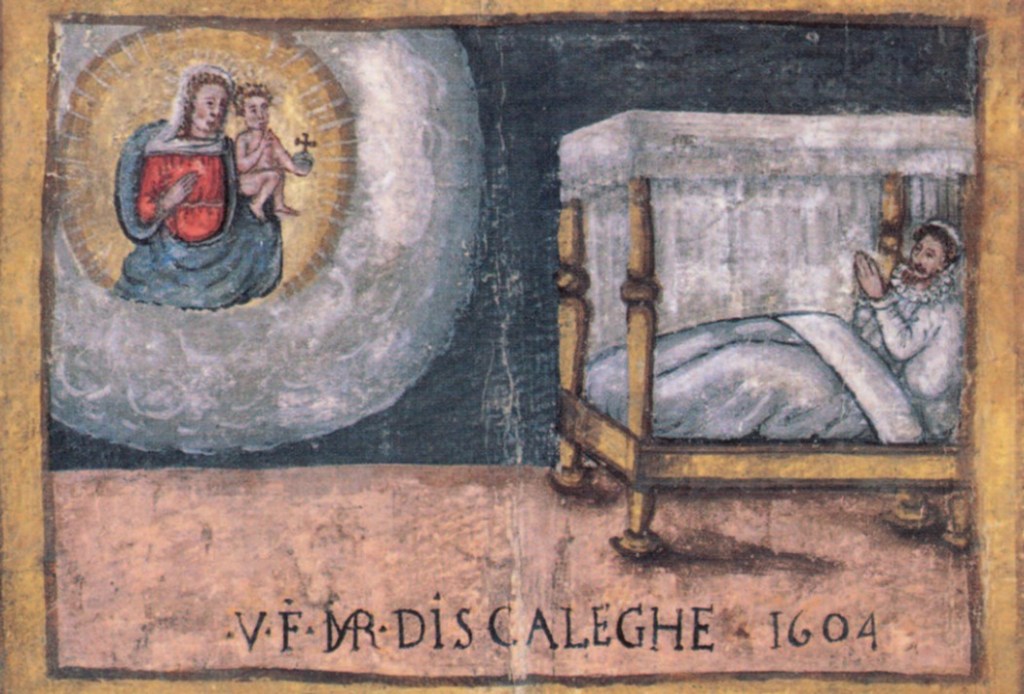 Home malalt pregant a la verge per la recuperació de la salut