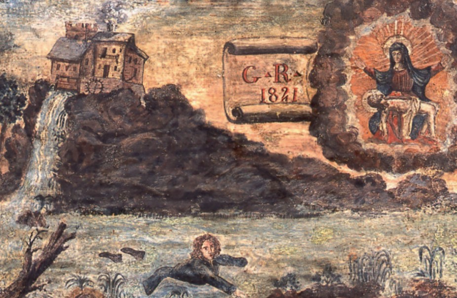 Home en risc d'ofegar-se, després d'haver caigut al riu