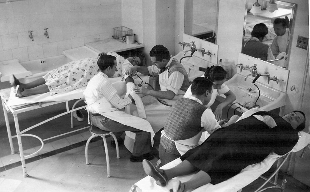 Extracció de sang als donants voluntaris