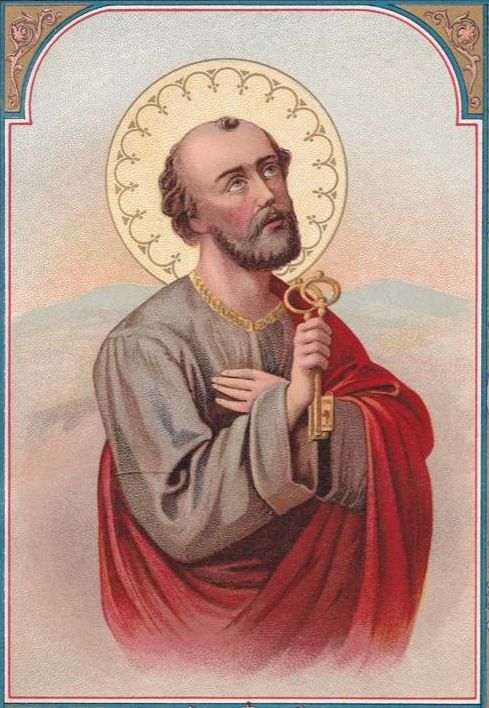 Sant Pere (duu la clau)