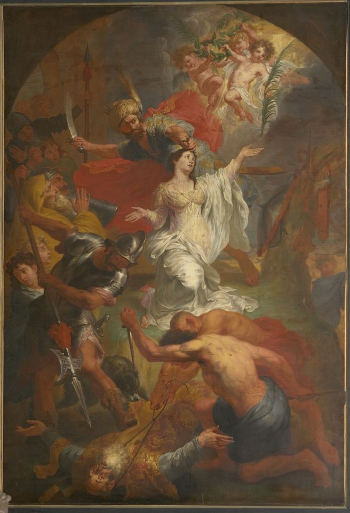 Martiri de santa Dimpna i sant Gerebernus