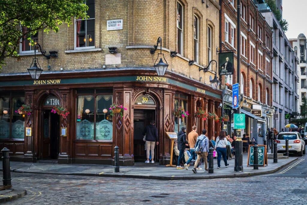 El pub John Snow al Soho de Londres