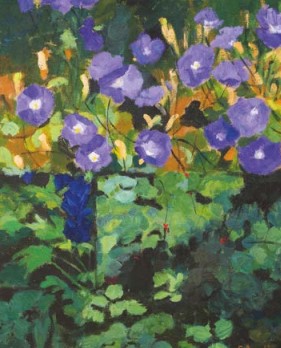 Tinc una pintura de Carme Aguadé al meu despatx del Col·legi de Metges