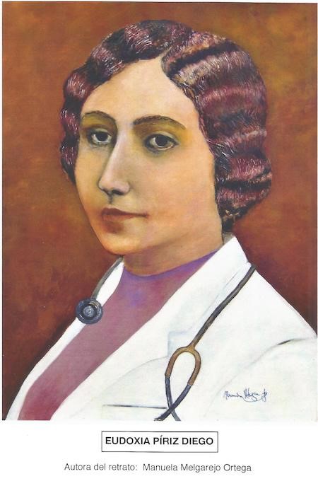 Retrat d'Eudòxia Píriz fet per Manuela Melgarejo