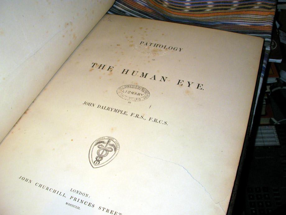 The human eye, editat per John Dalrymple