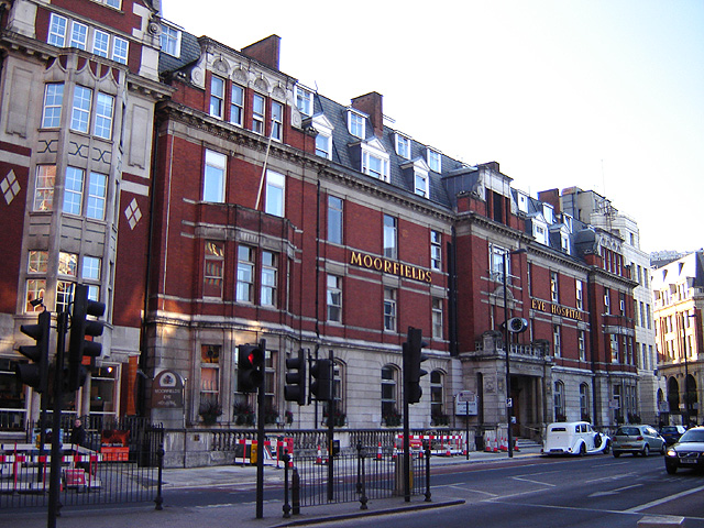 Royal London Ophthalmic Hospital, també conegut com a Moorfields Eye Hospital