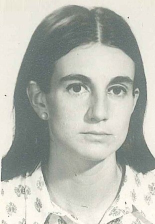 Mª Antònia Brancós quan era alumna interna