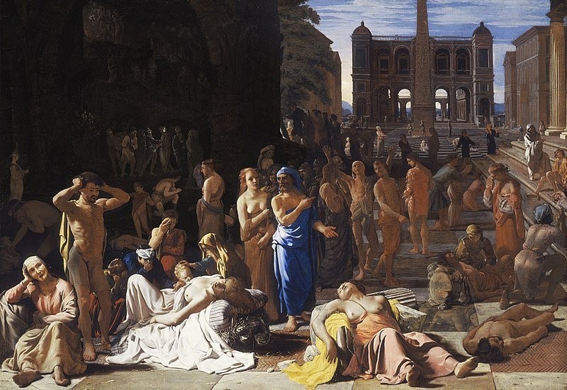 Funeral de Pèricles (429 a.C) durant la Plaga d'Atenes