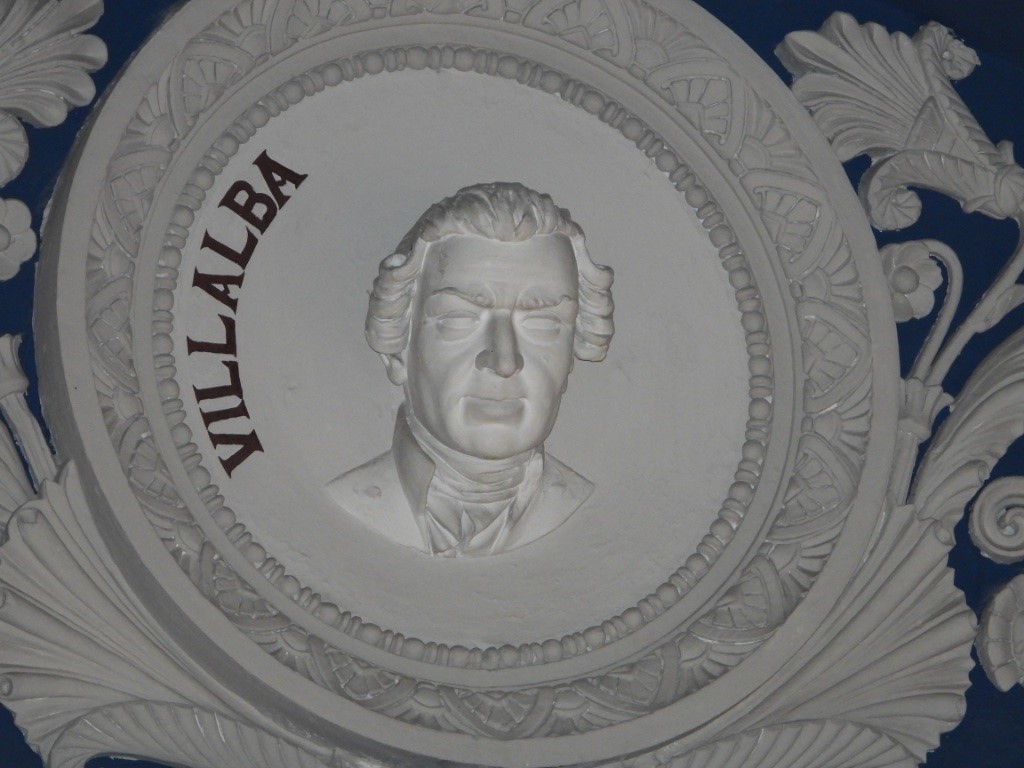 Relleu de la cara de Joaquín Villalba