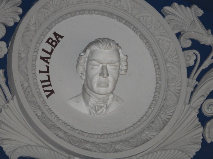 Relleu de la cara de Joaquín Villalba