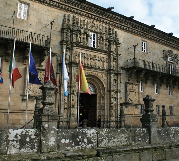 Antic hospital Reial de Santiago, actualment parador dels Reis Catòlics