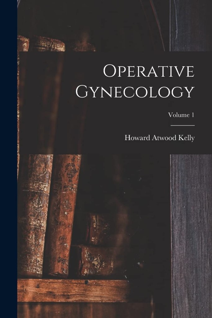 Portada del seu llibre Operative Gynecology