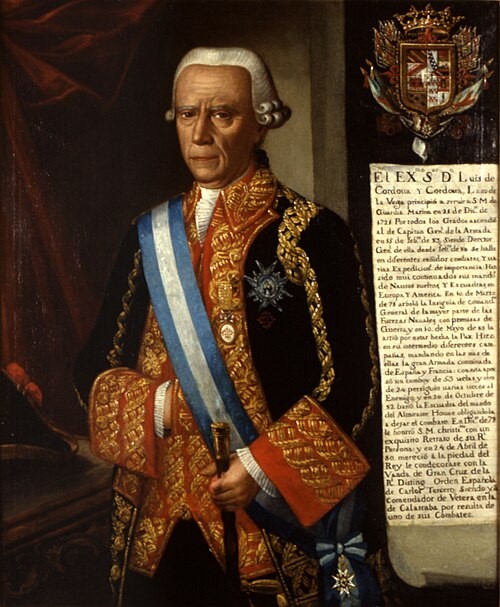 Luis de Córdoba dirigia la flota espanyola del setge de Gibraltar